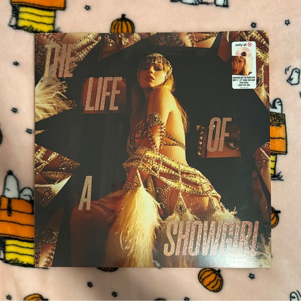 Taylor Swift “The Life of a Showgirl” Target EXCLUSIVE Pink Shimmer Vinyl